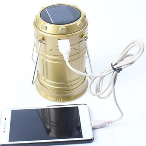 Solar Camping Light | Portable Charging Power Bank | Out Hiked