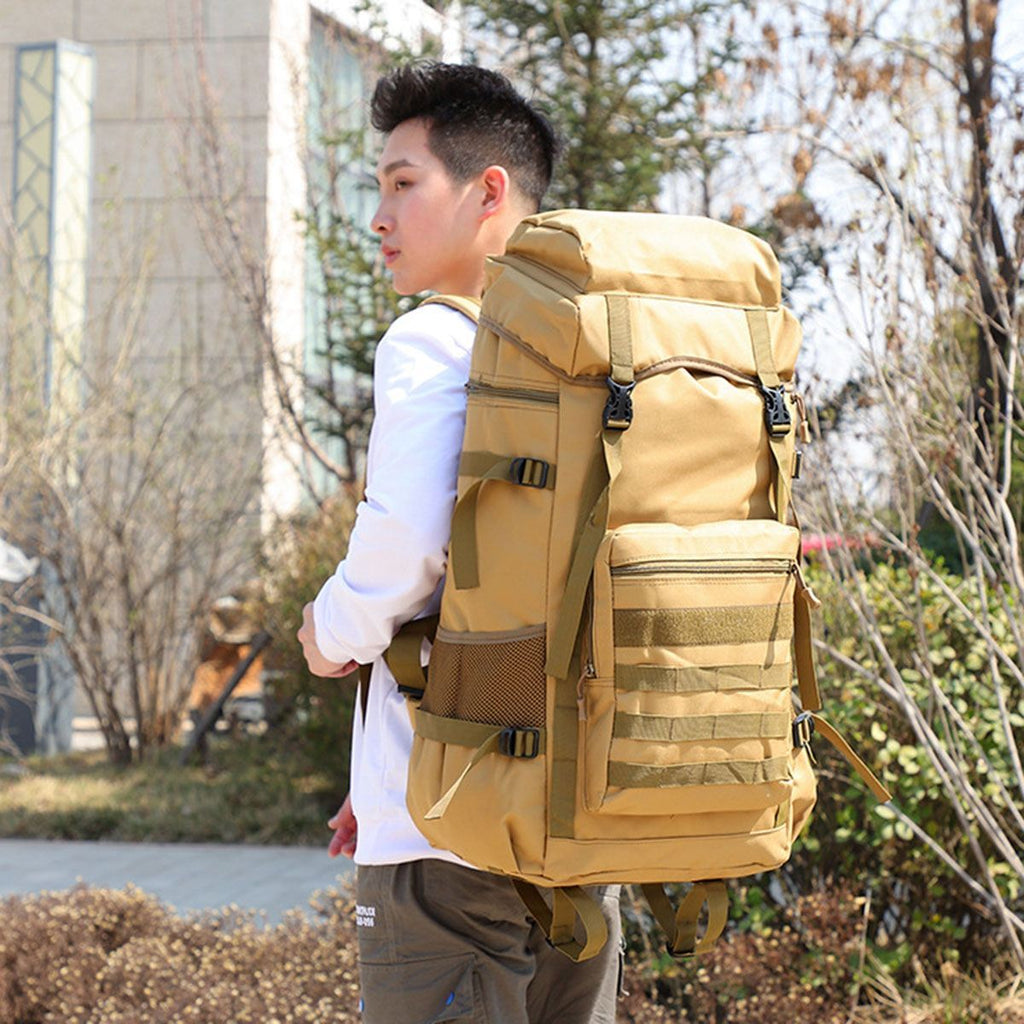 Waterproof Outdoor Camping 70L Military Backpack
